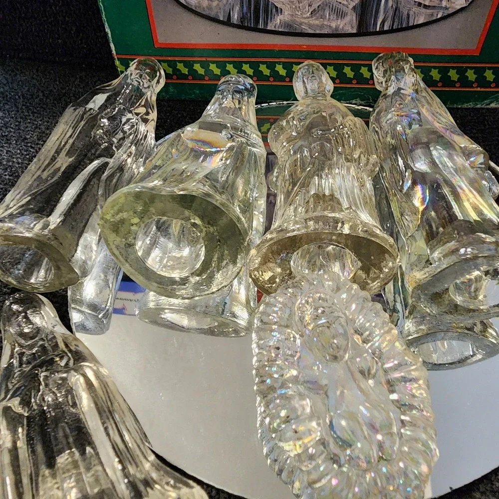 Wrst Coast Liquidators Crystaled Nativity Set‎  #10125911 Original Box